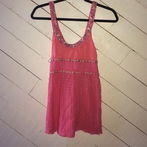 Free People embroidered tank