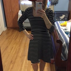 Black and white Old Navy dress
