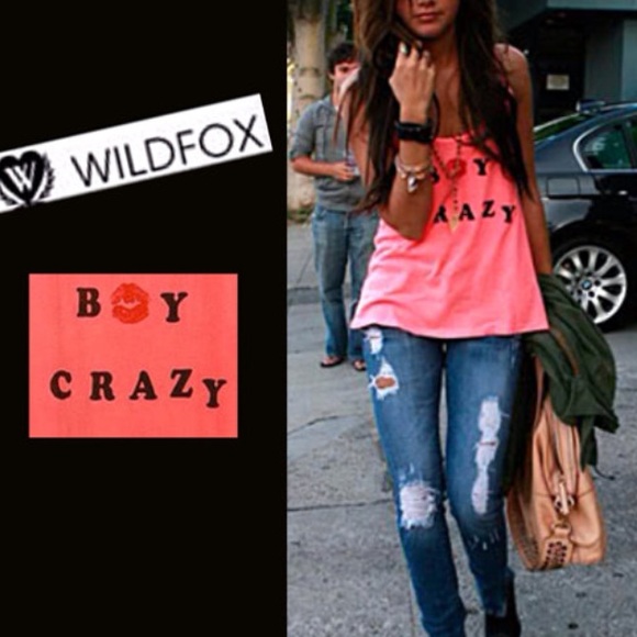 Wildfox "Boy Crazy" Tee Size XS 👄