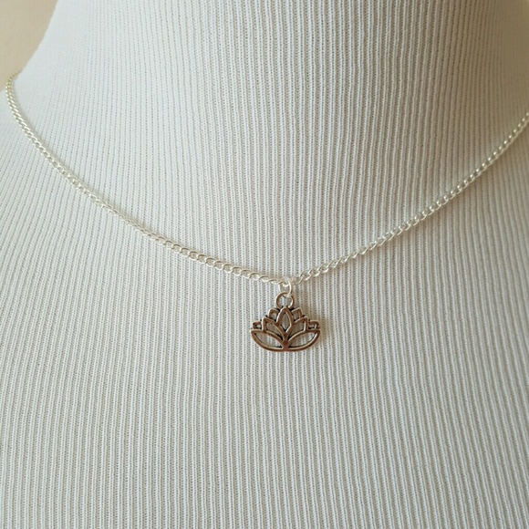 Lotus blossom necklace.  NWOT