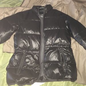 Banana republic  dark grey down