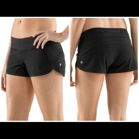 NWOTs Lululemon Speed Shorts. Size 4