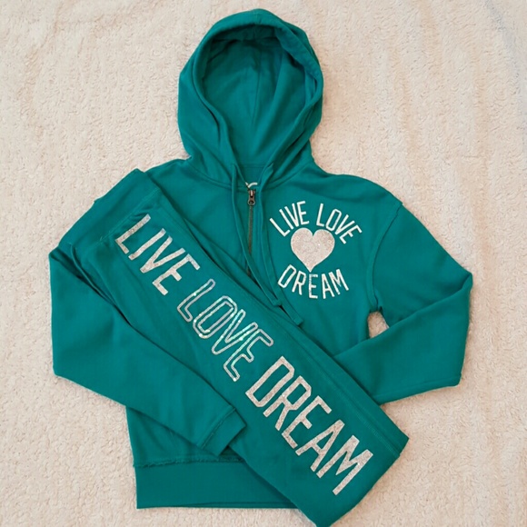 Aeropostale Hoodie and Sweatpants - Size XSmall