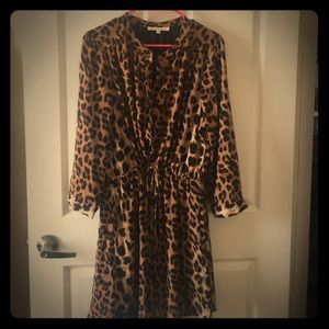 NEVER BEEN WORN Daniel Rainn leopard print dress.