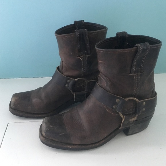 Frye 8R Harness Boots