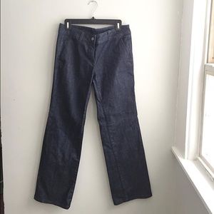Ann Taylor straight leg trouser pants size 6P.