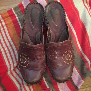 Clarks Artisan clogs, size 8