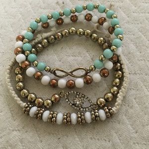 Boho bracelet set