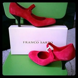 Franco Sarto,suede heels
