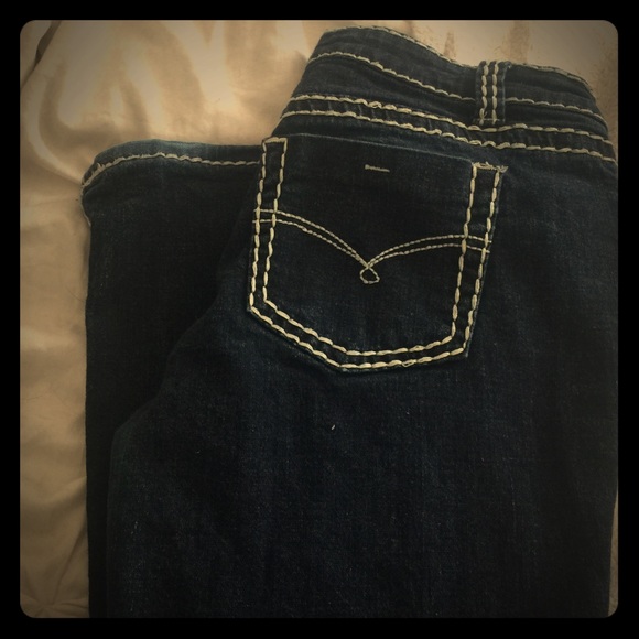 Jeans-Low raise bootcut. Smoke free home