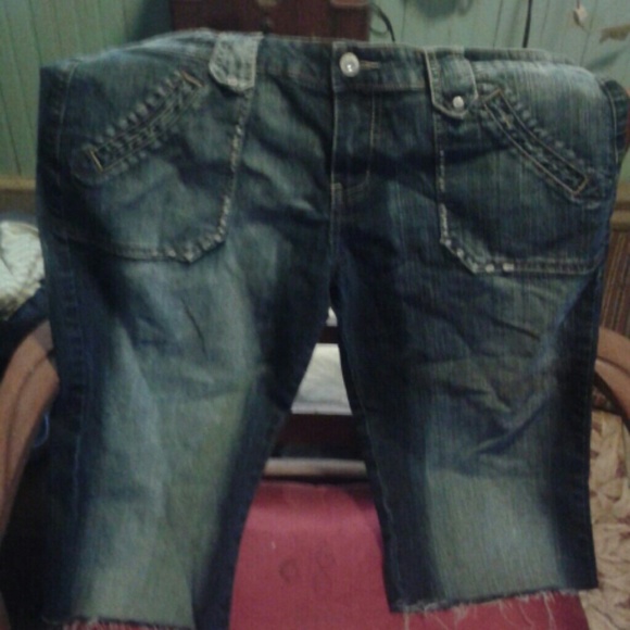 Blue Jean Capris