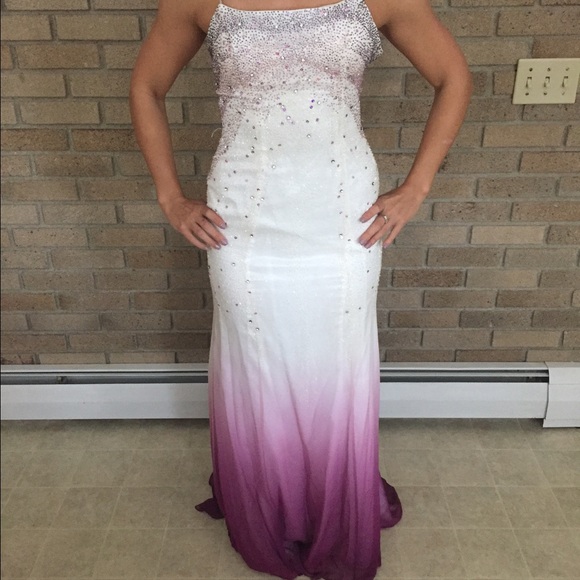 Prom Dress, 100% silk - Picture 3 of 4