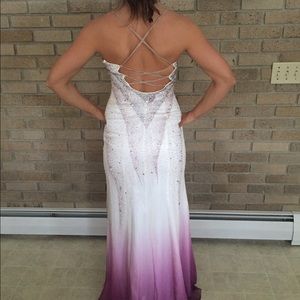 Prom Dress, 100% silk