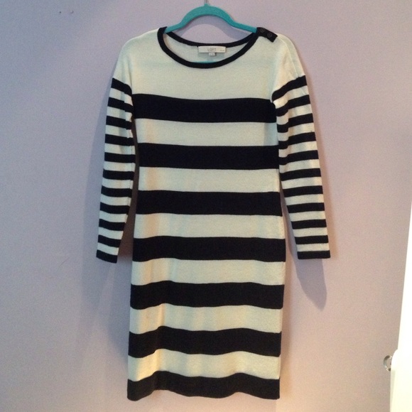 Ann Taylor loft sweater dress (small - petite)