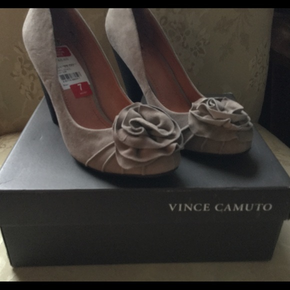 Vince Camuto new suede heels