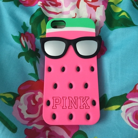 Pink vs watermelon case iPhone 5/5s