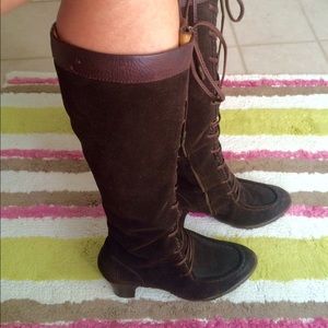 Just Reduced‼️FRYE Fiona Moc Tall boots, brown 7