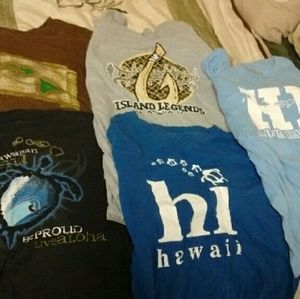 Multiple Hawaiian Legends/ Hawaii tees