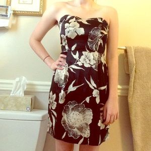 3+1 Audrey semi-formal strapless dress