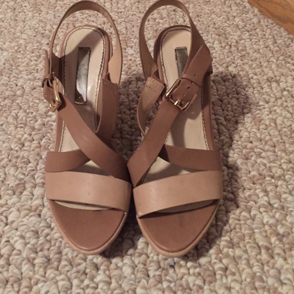 Tan wedges