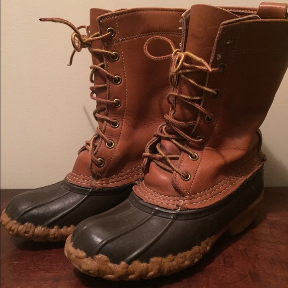 L. L. Bean Vintage Duck Boots, women's size 5