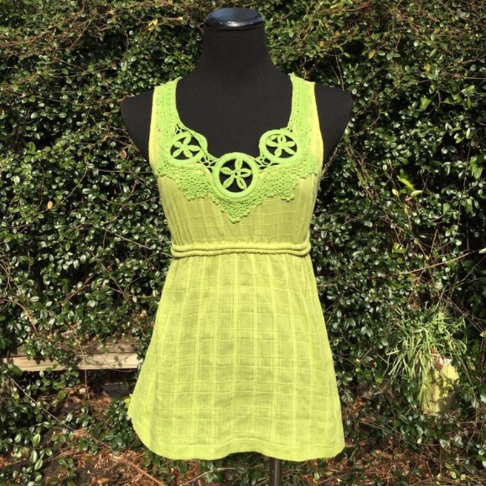 NWT Crochet Peridot Monica shirt by studio M $78 - Picture 7 of 8