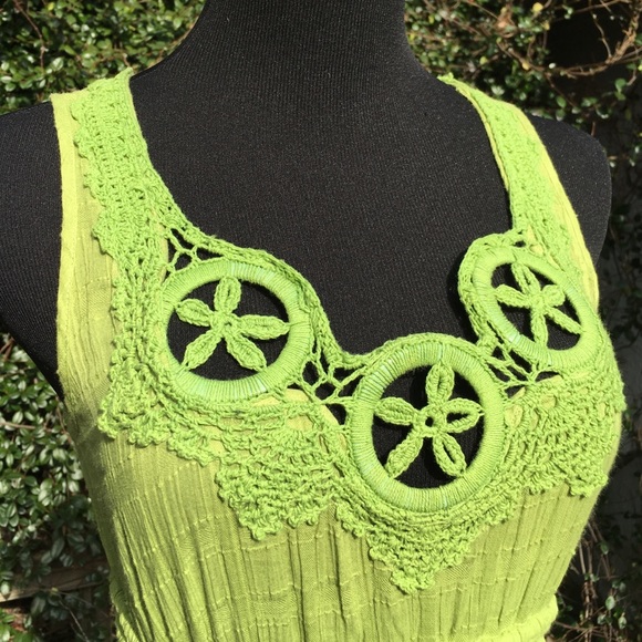 NWT Crochet Peridot Monica shirt by studio M $78 - Picture 2 of 8