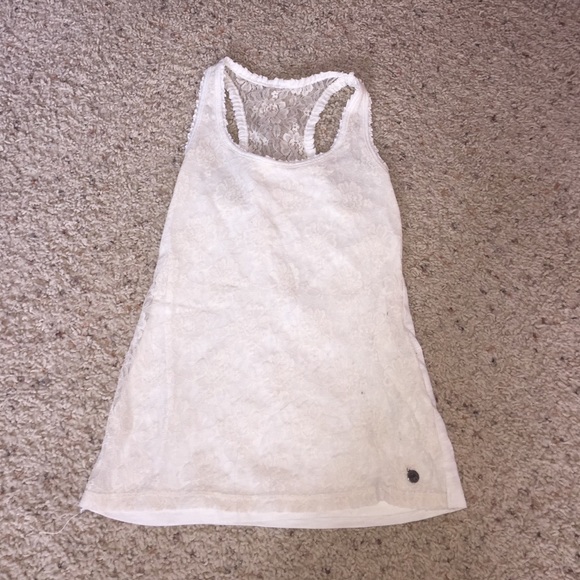 Lace tank top