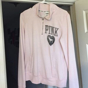 PINK quarter zip jacket