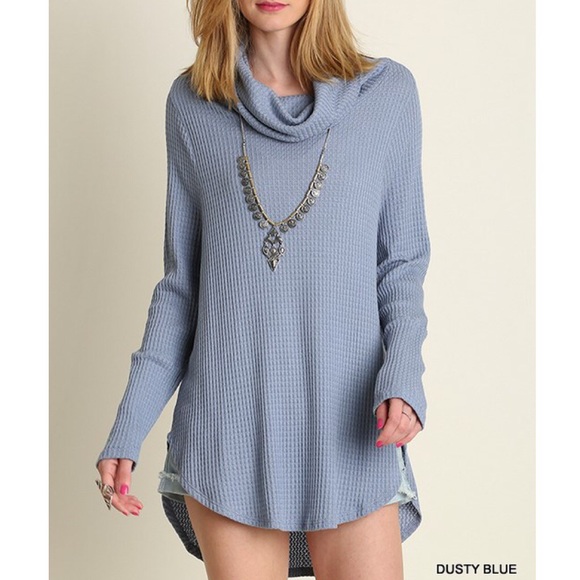 "Reflections" Cowl Neck Sweater Top - Picture 4 of 4