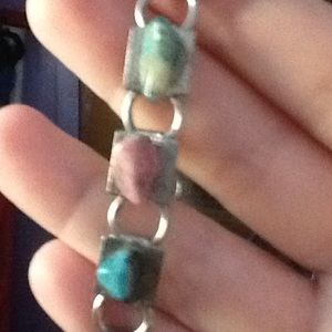 Genuine stone bracelet