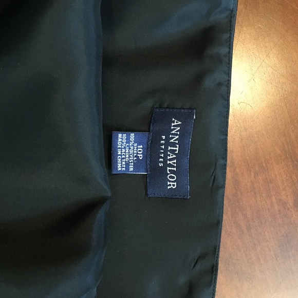 Ann Taylor black strapless cocktail dress - Picture 4 of 4