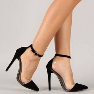 Ankle strap pumps