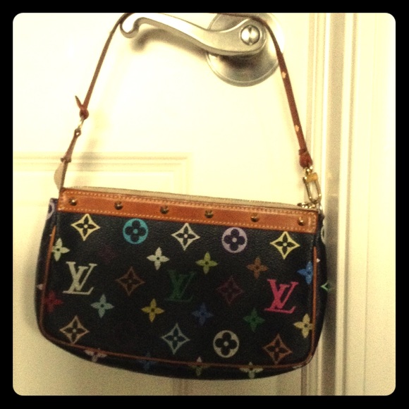 Louis Vuitton Bags | Multicolor Monogram Pochette | Poshmark