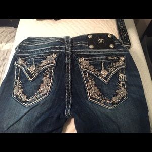 Boot cut miss me jeans size 26