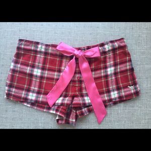 Victoria Secret Pink - flannel shorts
