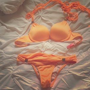 Victoria secret bomb shell bathing suit