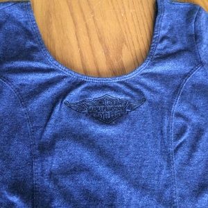 Harley Davidson body suit with snaps