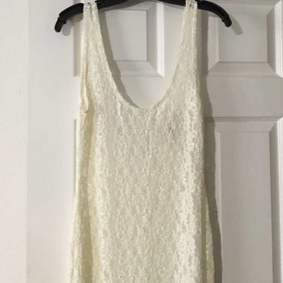 Maxi Lace Sheer Dress