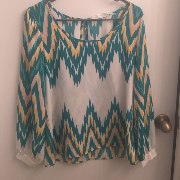 Print blouse