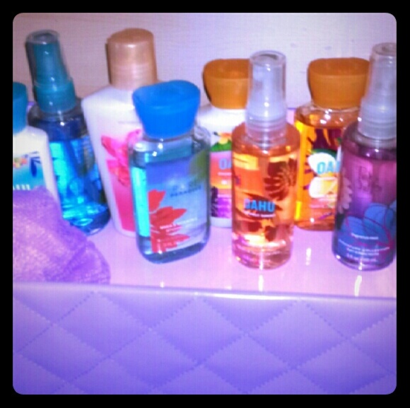 New Bath and body works mixed items
