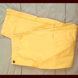 Men's yellow pants