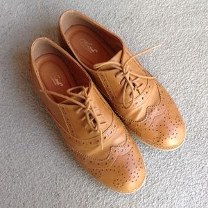 Lace-up Brogues, anti-skid soles added. Size 8.5