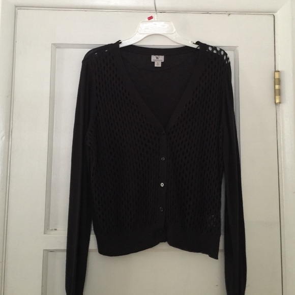 Black cardigan