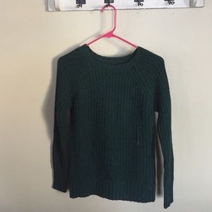 AE Hunter Green Jegging Sweater. NWT Size L