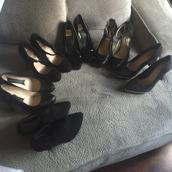 Black shoe overload! All listed individually!