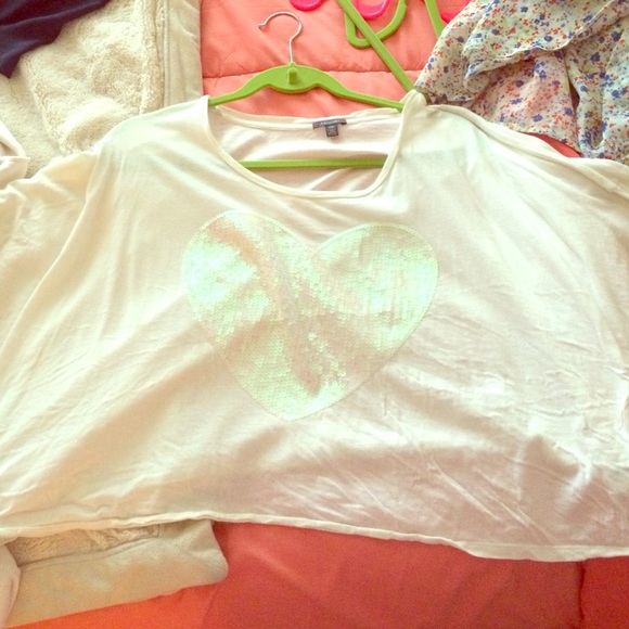 Iridescent Top cute for Valentines Day!