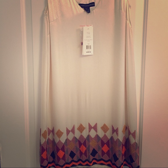 Cream and beaded dress