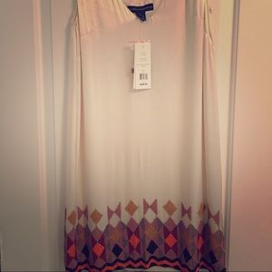 Cream and beaded dress