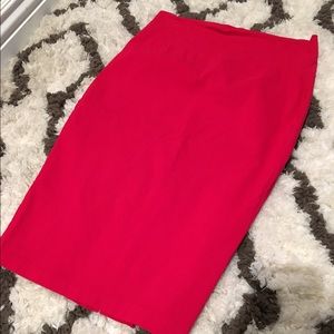 Windsor red Pencil Skirt
